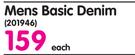 Legend Mens Basic Denim