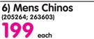 Legend Mens Chinos