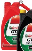 Castrol 5L GTX Diesel Oil 15W40- Each