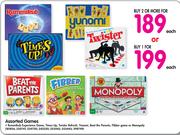 Assorted Games-Each