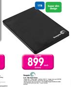 Seagate 2.5" 1TB Hard Drive Slim