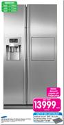 Samsung 660ltr Side-By-Side Fridge With Water/Ice Dispenser And Minibar-RS21HFTPN/XFA