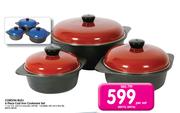 Cordon Bleu 6-Piece Cast Iron Cookware Set-Per Set