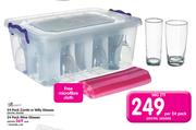 Regent 24 Pack Zombi Or Willy Glasses