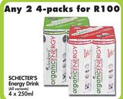 Schecter's Energy Drink-4x250ml Any 2