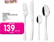 Stylehouse 16 Piece Moda Cutlery Set-Per Set