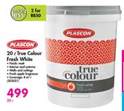 Plascon 20Ltr True Colour Fresh White