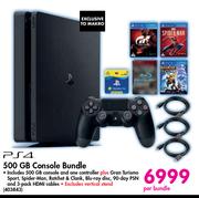 PS4 500GB Console Bundle-Per Bundle