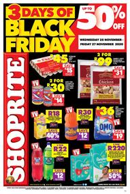 Shoprite Gauteng, Mpumalanga, North West & Limpopo : 3 Days Of Black ...