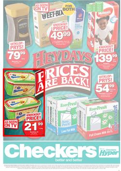 Checkers Gauteng : Heydays Prices Are Back (1 Feb - 7 Feb 2016) - Gumtree Offers, page 1