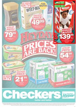 Checkers Gauteng : Heydays Prices Are Back (1 Feb - 7 Feb 2016) - Gumtree Offers, page 1