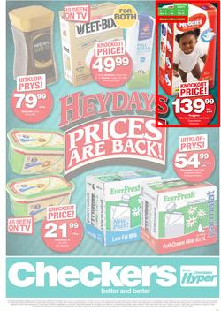 Checkers Gauteng : Heydays Prices Are Back (1 Feb - 7 Feb 2016) - Gumtree Offers, page 1