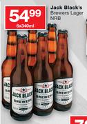 Jack Black's Brewers Lager NRB-6x340ml