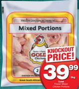 Goldi Frozen Mixed Chicken Portions-2Kg