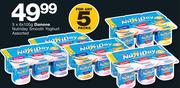 Danone Nutriday Smooth Yoghurt Assorted-5x6x100g