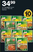 Knorr Packet Soup/2In1 Stew Mix Assorted-10x50g