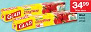 Glad Cling Wrap-50m Each
