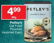 Petley's Cat Food Pouches Assorted-85g Each