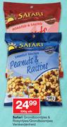 Safari Grondboontjies & Rosyntjies/Grondboontjies Verskeidenheid-500g Elk