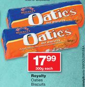 Royalty Oaties Biscuits-300g Each
