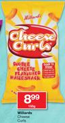 Willards Cheese Curls-150g