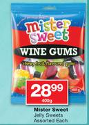 Mister Sweet Jelly Sweets-400g