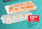 Tait's Flavoured Rice Crackers-100g Each