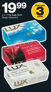 Lux Bath Soap Assorted-3 x 175g