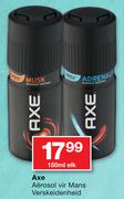 Axe Aerosol Vir Mans Verskeidenheid-150ml Elk