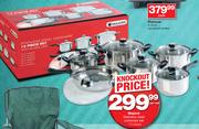 Majore Stainless Steel Cookware Set 12 Piece-Per Set
