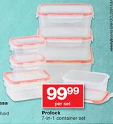 Prolock 7 In 1 Container Set-Per Set