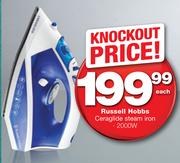Russell Hobbs Ceraglide Steam Iron 2000W-Each