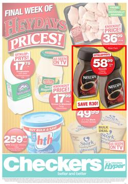 Checkers Gauteng : Final Week of Heydays Prices (8 Feb - 14 Feb 2016), page 1
