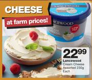 Lancewood Cream Cheese Assorted-230g Each