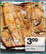 Mild-Cured Snoek-Per 100g