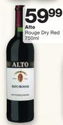 Alto Rouge Dry Red-750ml