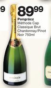 Pongracz Methode Cap Classique Brut Chardonnay/Pinot Noir-750ml