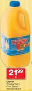 Clover Tropika Dairy Fruit Blend Assorted-2Ltr Each