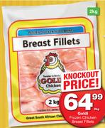 Goldi Frozen Chicken Breast Fillets-2Kg