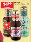 Arizona Ystee Verskeidenheid-473ml Elk