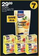 Moir's Custard Powder Refill 250g & Moir's Jelly Assorted6x80g
