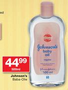 Johnson's Baba-Olie-500ml