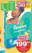 Pampers Active Baby-Dry Maxi Disposable Nappies-Per Nappy