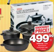 Inferna Cast 7 Piece Aluminium Cookware Set-Per Set