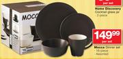 Mocca 16 Piece Dinner Set Assorted-Per Set