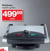 Platinum Health Griller-Each