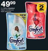 Comfort Fabric Conditioner Refill Assorted-2x800ml