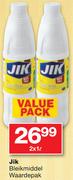 Jik Bleikmiddel Waarde pak-2x1Ltr