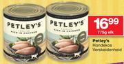 Petley's Hondekos Verskeidenheid-775g Elk