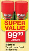 Mortein Target NaturGard Insecticide-2x236ml